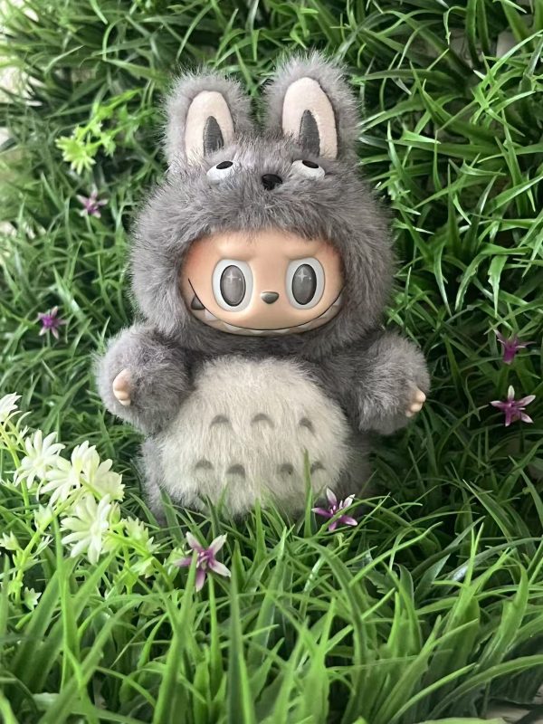 gray and white labubu diy materials